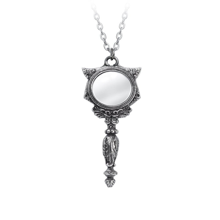 Sacred Cat Vanitas Pendant by Alchemy of England