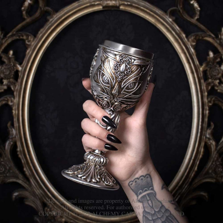 Sacret Cat Goblet by Alchemy of England