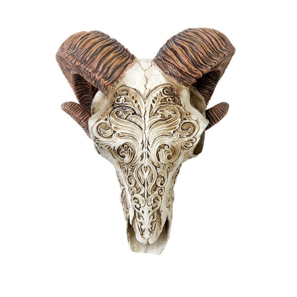 Scrimshaw Ram Skull by Alchemy of England