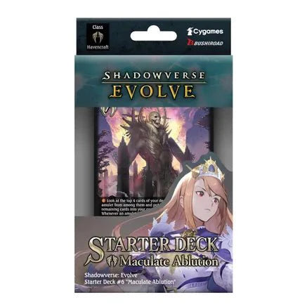 Shadowverse Evolve: Maculate Ablution Starter Deck by Bushiroad