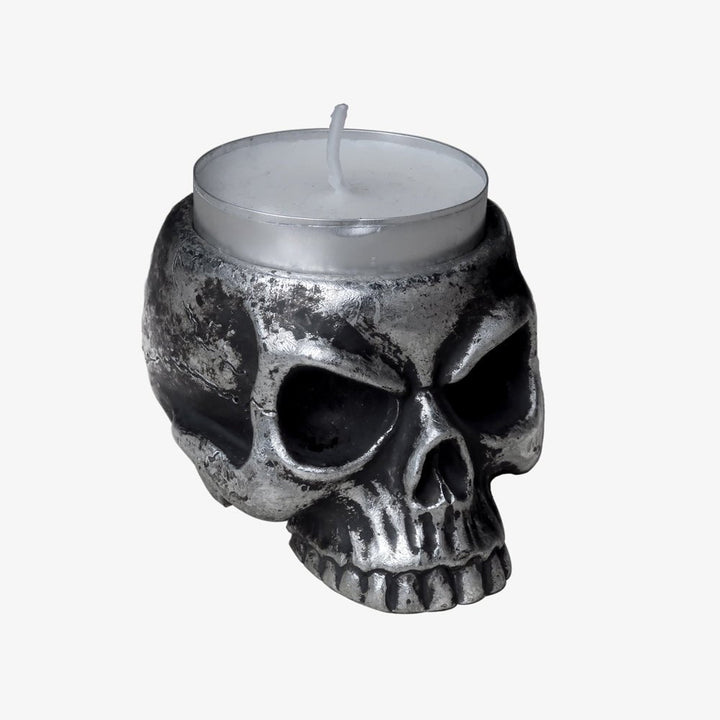 Skull Tea Light Holder by Alchemy of England