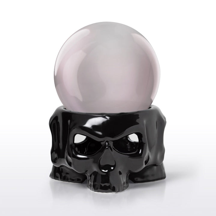 Skull Tealight Mug Warmer/ Crystal Ball Holder by Alchemy of England