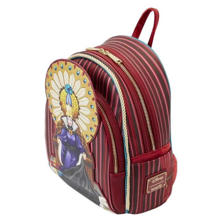 Snow White Evil Queen Throne Mini Backpack by Loungefly