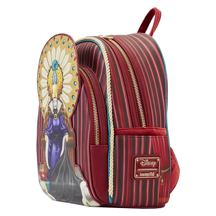 Snow White Evil Queen Throne Mini Backpack by Loungefly