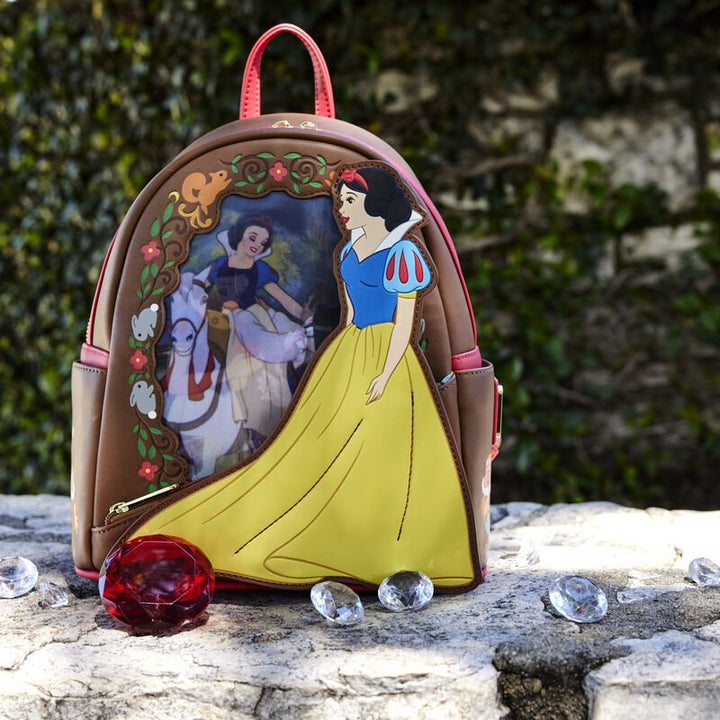 Snow White Lenticular Princess Series Mini Backpack by Loungefly