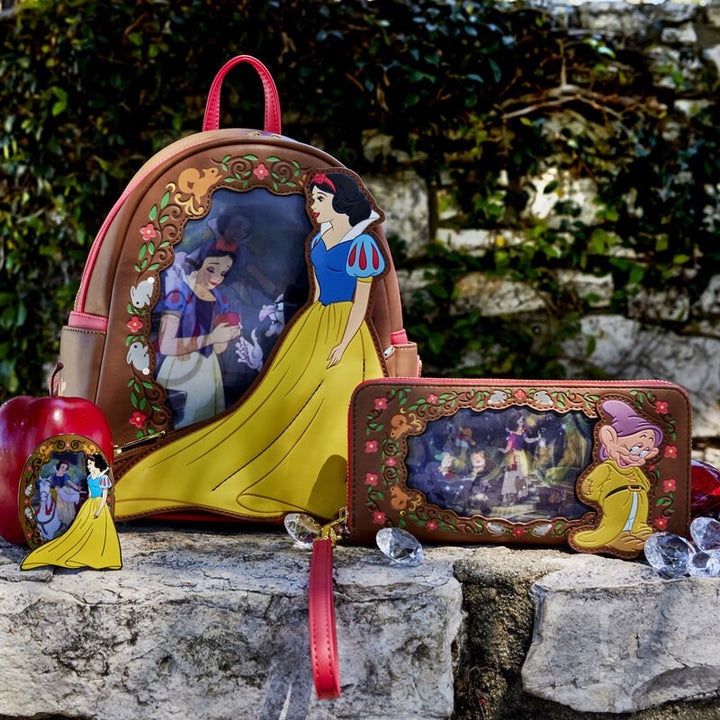 Snow White Lenticular Princess Series Mini Backpack by Loungefly