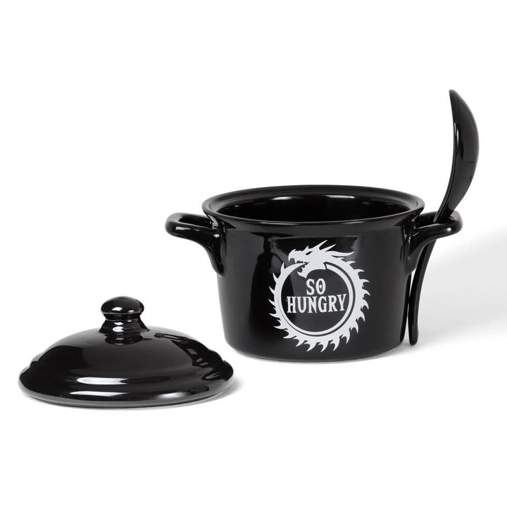 So Hungry Pot and Spoon by Alchemy of England