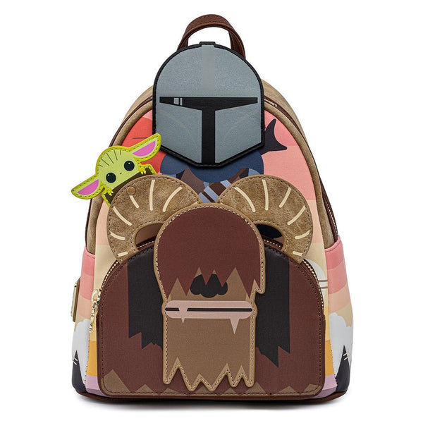 Star Wars The Mandalorian Grogu Bantha Cosplay Mini Backpack by Loungefly