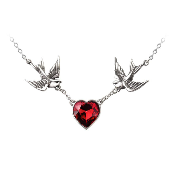 Swallow Heart Necklace by Alchemy of England