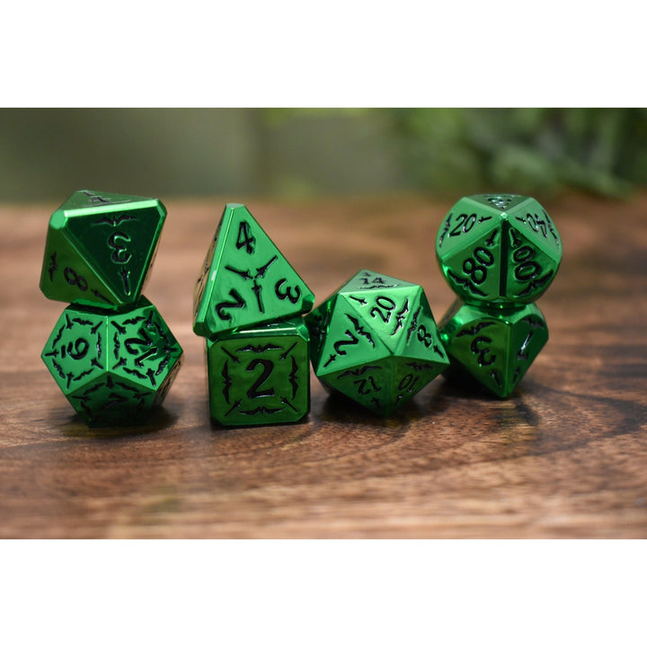 Sword of the Emerald Isles Metal Dice Set by Misty Mountain Gaming