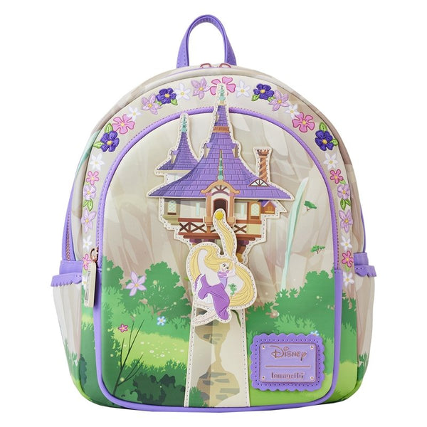 Tangled Rapunzel Swinging from the Tower Mini Backpack by Loungefly