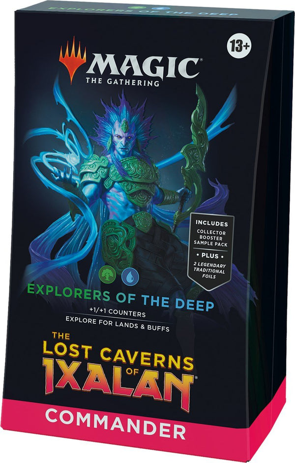 Magic: the Gathering The Lost Caverns of Ixalan Explorers of the Deep Commander Deck by Magic: The Gathering