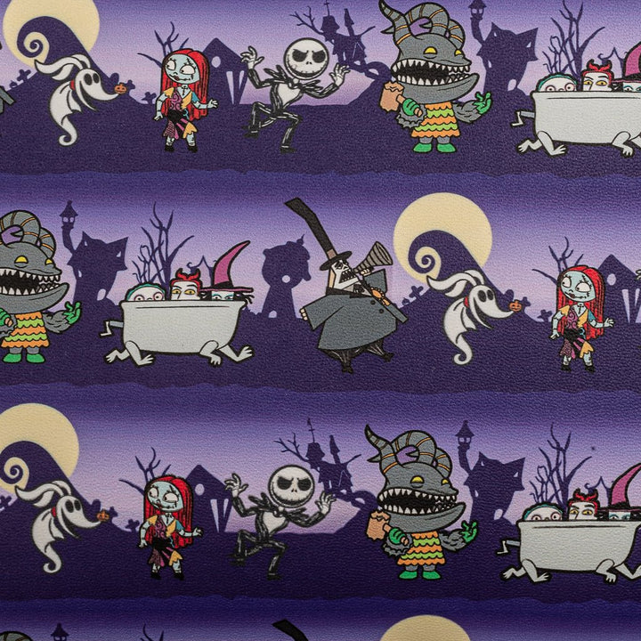 The Nightmare Before Christmas Halloween Line Crossbody Bag by Loungefly