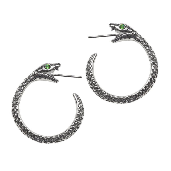 The Sophia Serpent Earrings by Alchemy of England