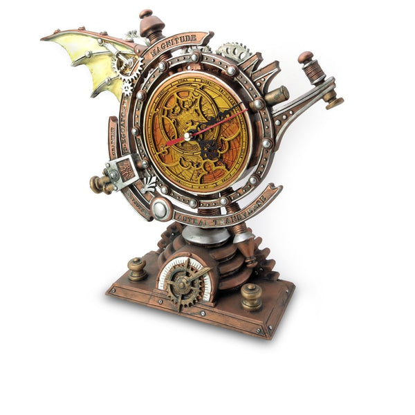 The Stormgrave Chronometer Clock Miniature by Alchemy of England