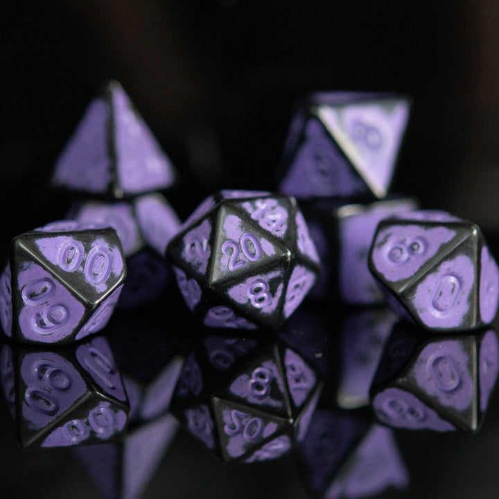 Toxic Acrylic Dice Set by Misty Mountain Gaming