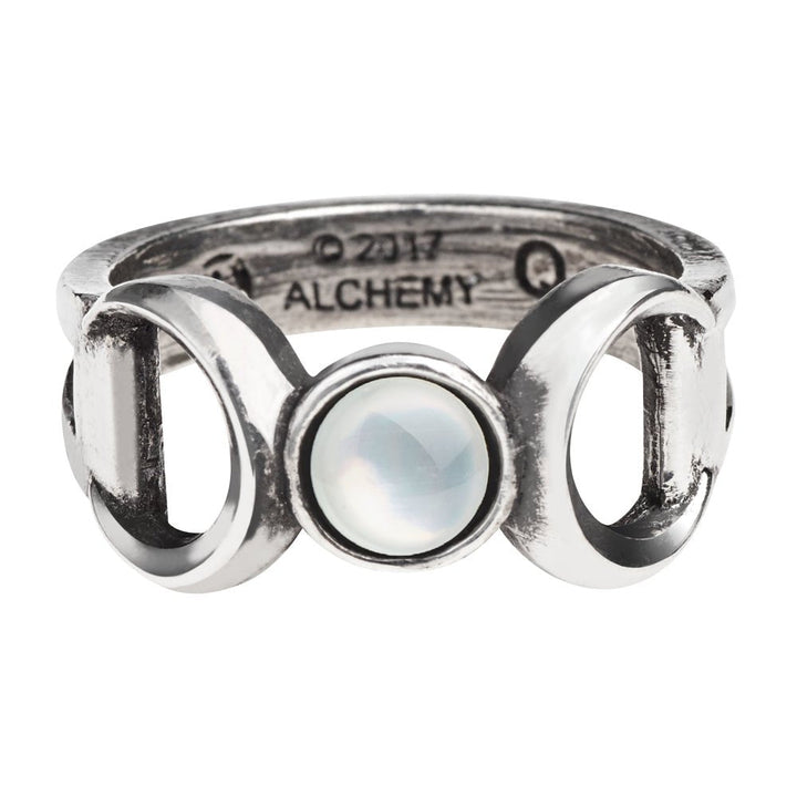 Triple Goddess Ring by Alchemy of England