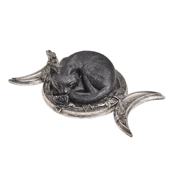 Triple Moon Black Cat Ornament by Alchemy of England