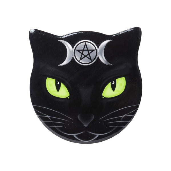 Triple Moon Cat Trivet Coaster by Alchemy of England