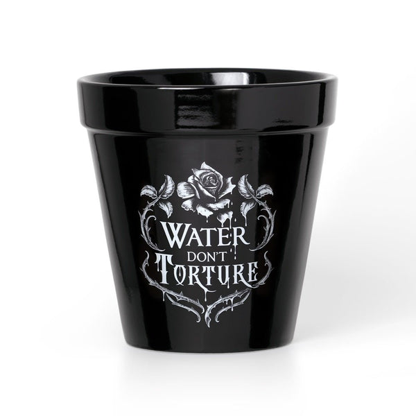 Water Don't Torture Plant Pot by Alchemy of England