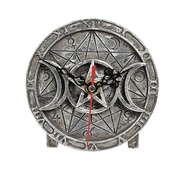 Wiccan Desk Clock by Alchemy of England