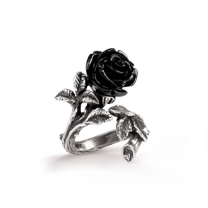 Wild Black Rose Ring by Alchemy of England