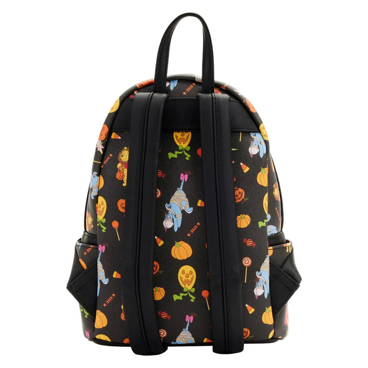 Winnie the Pooh Halloween Group Glow Mini Backpack by Loungefly