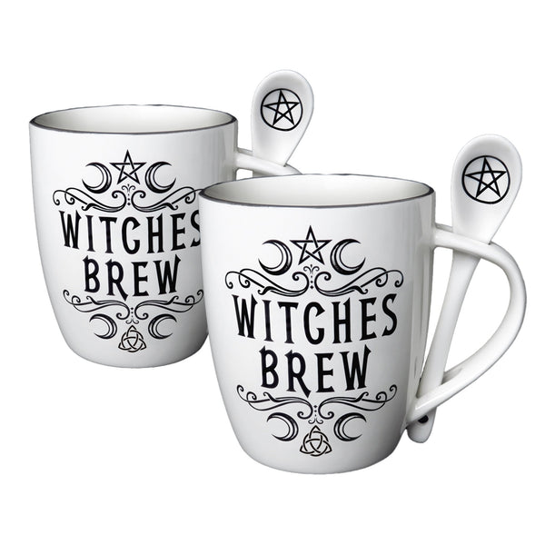 Witches Brew Mug and Spoon Set by Alchemy of England