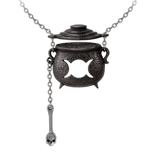 Witches Cauldron Necklace by Alchemy of England