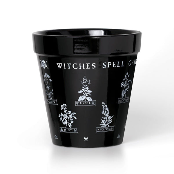 Witches Spell Garden Plant Pot by Alchemy of England