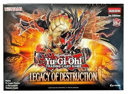 Yu-Gi-Oh: Legacy of Destruction Booster Box Display by Konami