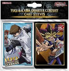 Yu-Gi-Oh! Yugi & Kaiba Quarter Century Card Sleeves (100-pack) by Konami