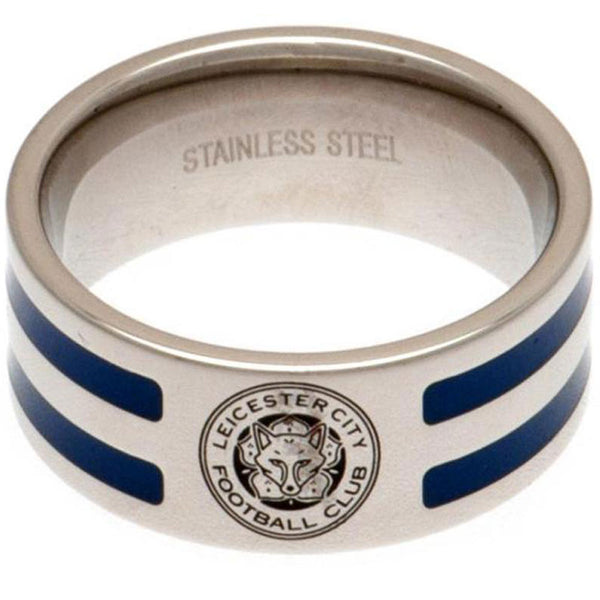 Leicester City FC Colour Stripe Ring Large by Leicester City FC