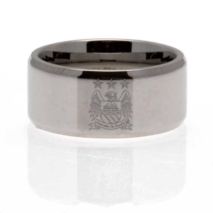 Manchester City FC Band Ring Small EC by Manchester City FC