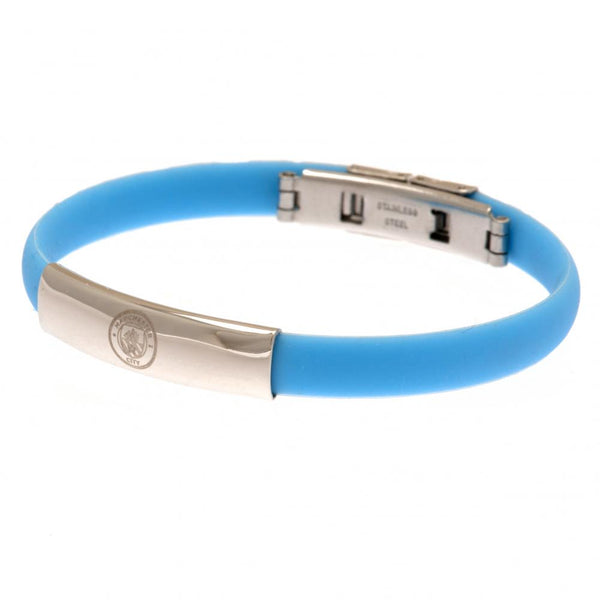 Manchester City FC Colour Silicone Bracelet