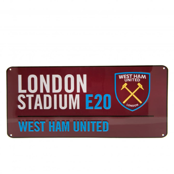 West Ham United FC Street Sign CL by West Ham United FC