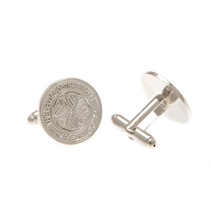 Celtic FC Silver Plated Formed Cufflinks by Celtic FC