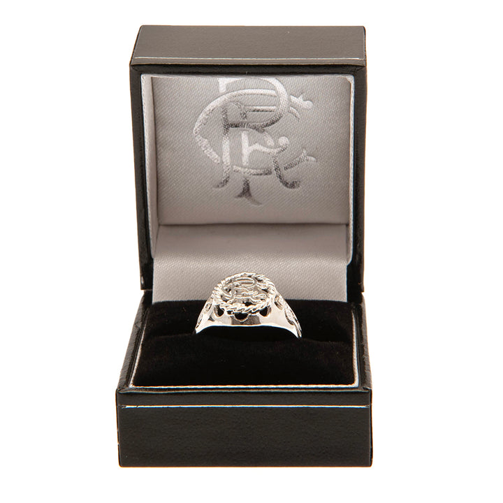 Rangers FC Sterling Silver Ring Medium by Rangers FC