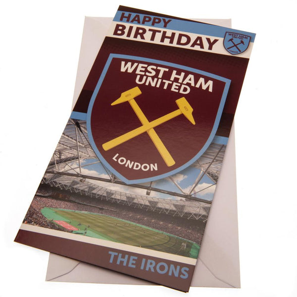 West Ham United FC Birthday Card by West Ham United FC