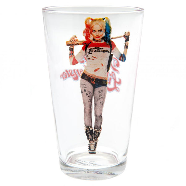 Suicide Squad Large Glass Harley Quinn by Suicide Squad