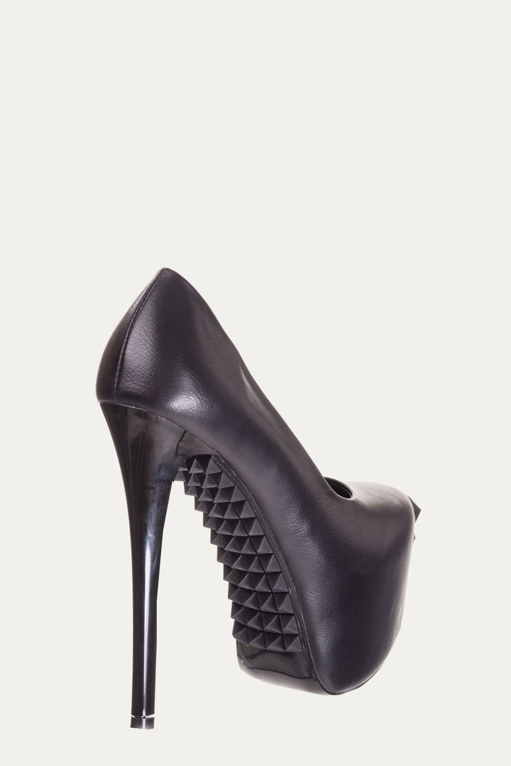 Banned Apparel - Isley Studded Platfom Heels - napoleonshousecleaning Husinec