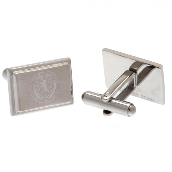 Scottish FA Stainless Steel Cufflinks by Scottish FA