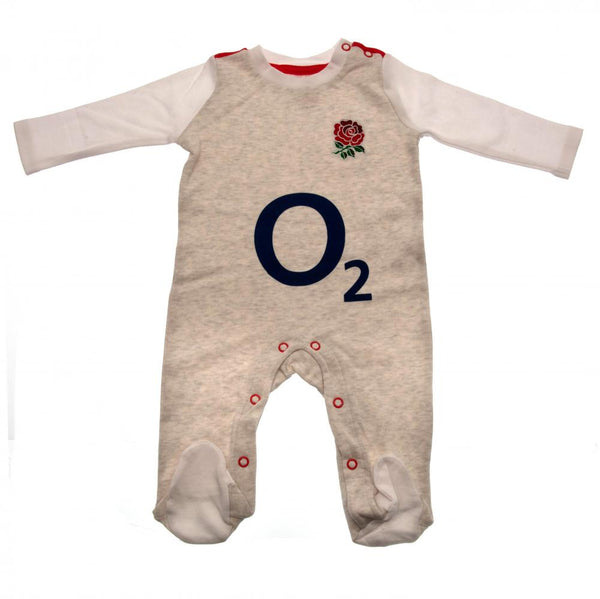 England RFU Sleepsuit 12/18 mths GR by England RFU