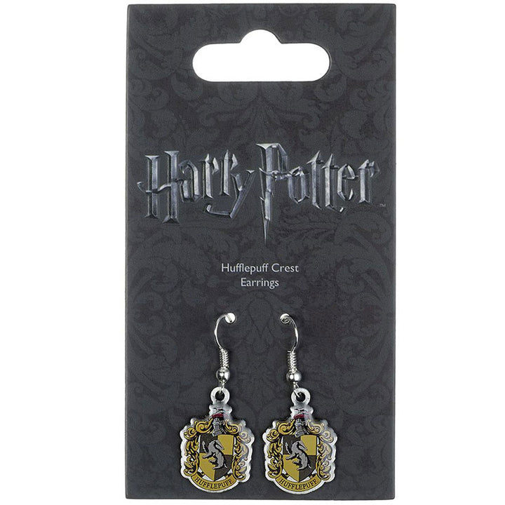 Harry Potter Silver Plated Earrings Hufflepuff by Harry Potter