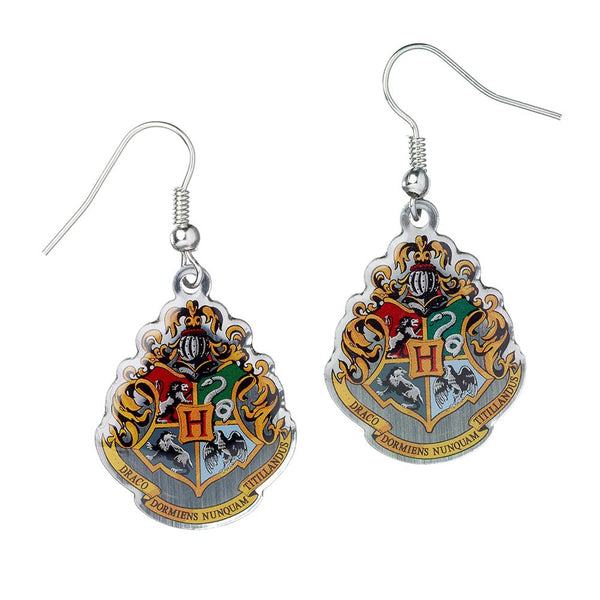 Harry Potter Silver Plated Earrings Hogwarts by Harry Potter