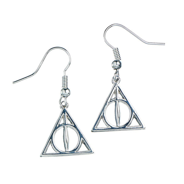 Harry Potter Silver Plated Earrings Deathly Hallows by Harry Potter