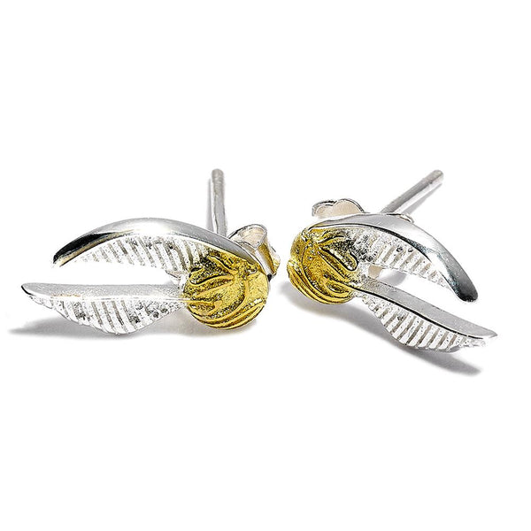 Harry Potter Silver Plated Earrings Golden Snitch by Harry Potter