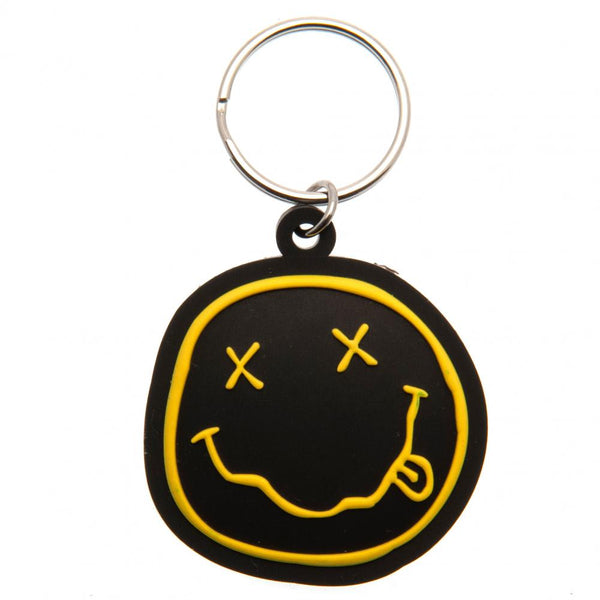 Nirvana PVC Keyring by Nirvana