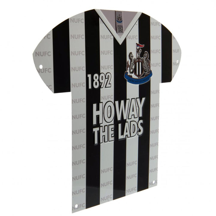 Newcastle United FC Metal Shirt Sign by Newcastle United FC