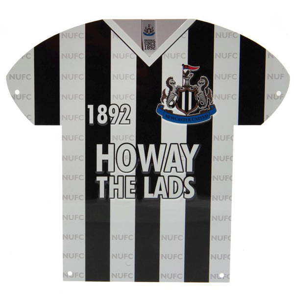 Newcastle United FC Metal Shirt Sign by Newcastle United FC